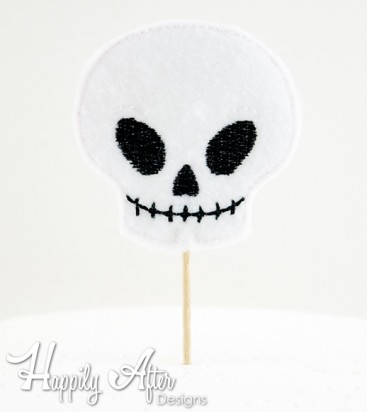 Skeleton Topper Embroidery Design