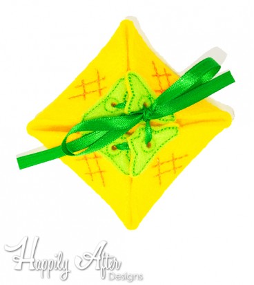 Pineapple Diamond Box Embroidery Design