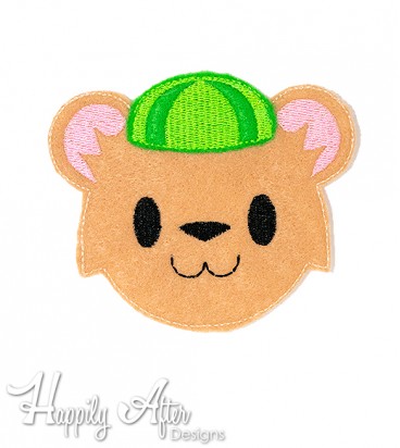 Baby Bear Feltie Embroidery Design