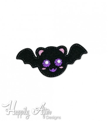 Bat Cutie Feltie Embroidery Design 