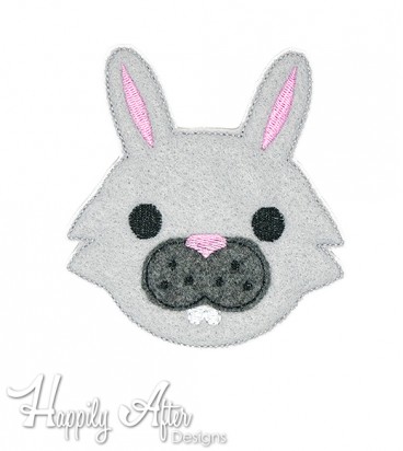 Easter Bunny Feltie Embroidery Design