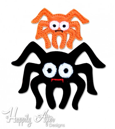 Spider Feltie Embroidery Design 