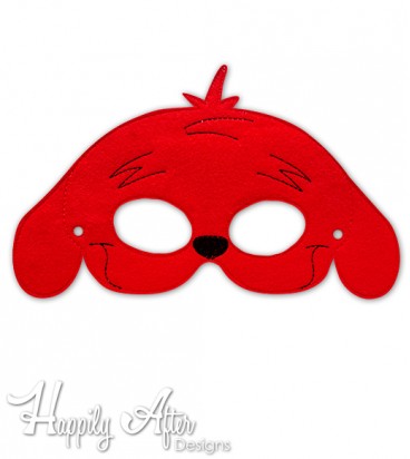 Big Dog ITH Mask Embroidery Design