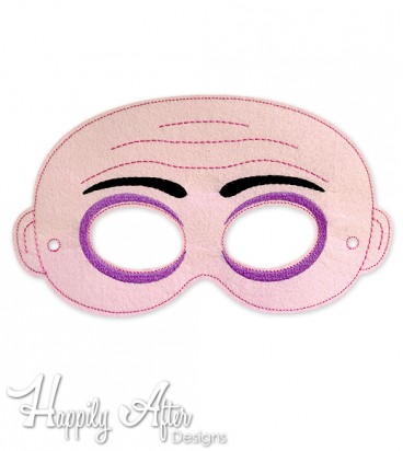 Charming Uncle ITH Mask Embroidery Design
