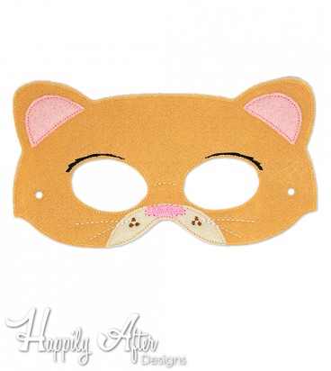 Lioness ITH Mask Embroidery Design 