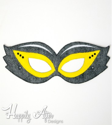 Masquerade Multi ITH Mask Embroidery Design