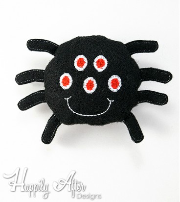 Spider Stuffie Embroidery Design 