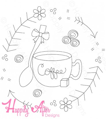 Coffee Hand Embroidery Patterns