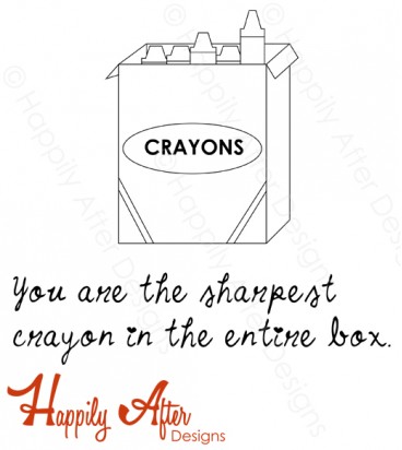 Crayon Hand Embroidery Pattern