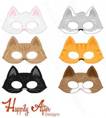 Cats Printable Masks 