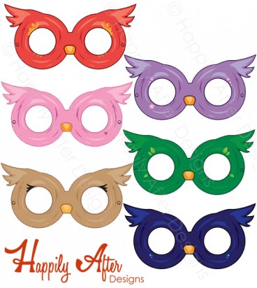 Owls Printable Masks