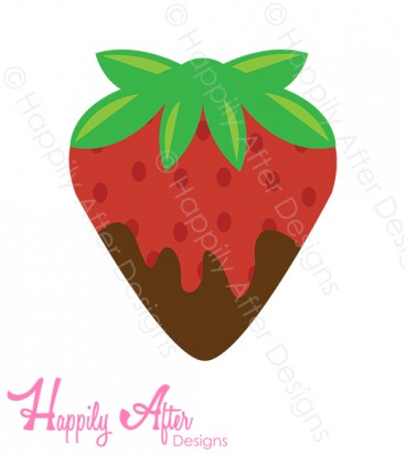 Chocolate Strawberry SVG Cutting File 