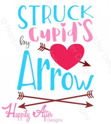 Cupid's Arrow SVG Cutting File 
