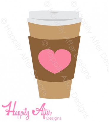 Latte Love SVG Cutting File 
