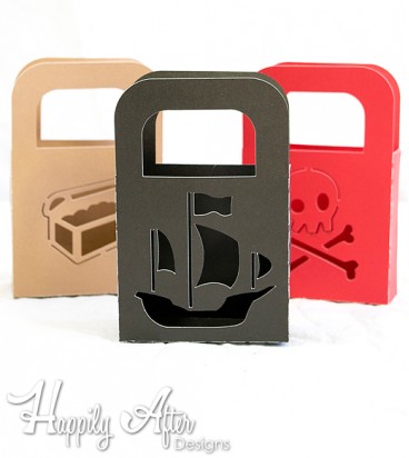 Pirate Favor Bags SVG 