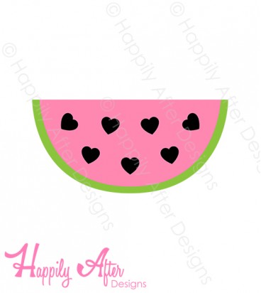 Watermelon Slice SVG Cutting File 